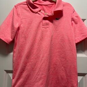 Vineyard Vines Bright Pink Performance Polo 4T